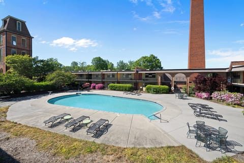 Outdoor pool May through end of September. 