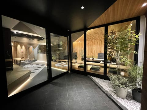 Interior entrance