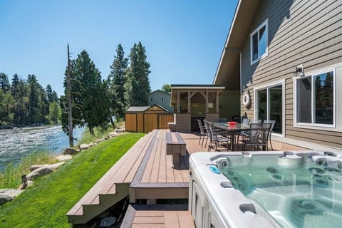 Relaxing on the river!