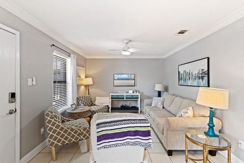 Cozy Living Room with Smart TV