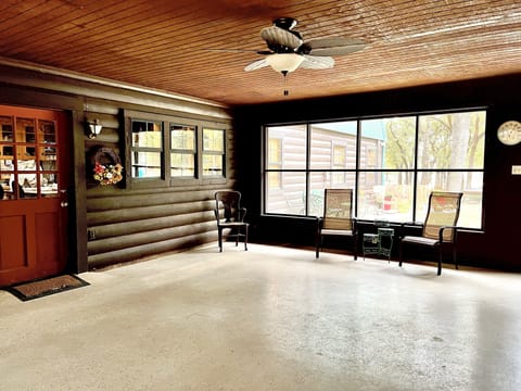 Screened in breezeway view 1.