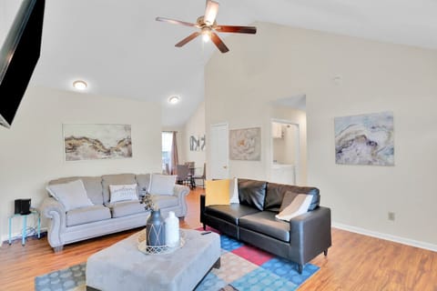 Open living space with natural light — great for families and work-from-home guests