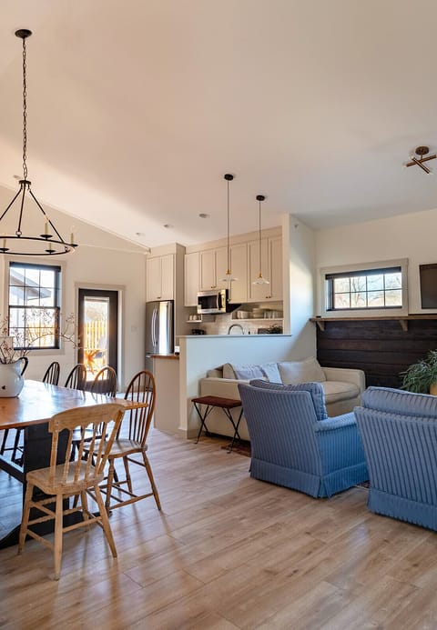 3 East Barn Burner Living Dining Kitchen