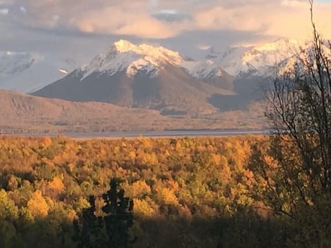 View in the fall from private deck 