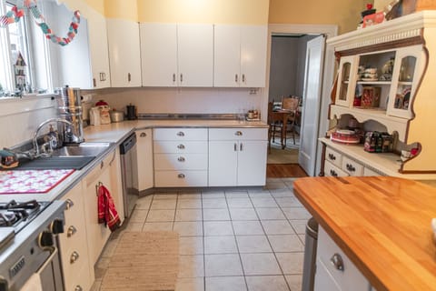 Fully stocked kitchen at Christmas 2021