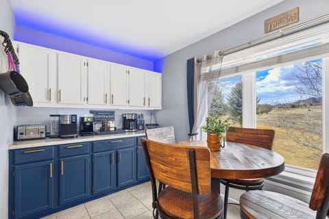 Coffee Bar: Commercial Keurig, De’Longhi, French press, Drip coffee & more