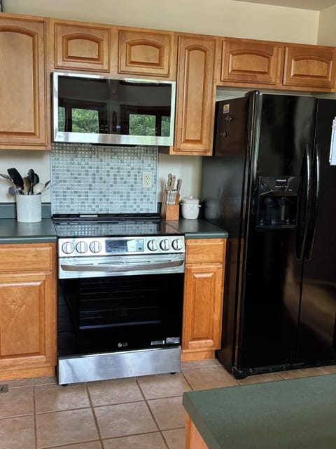 New microwave and stove