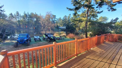Backyard/toy parking