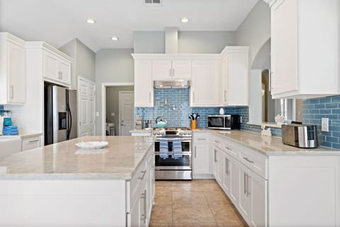 Whip up delicious meals in this charming kitchen