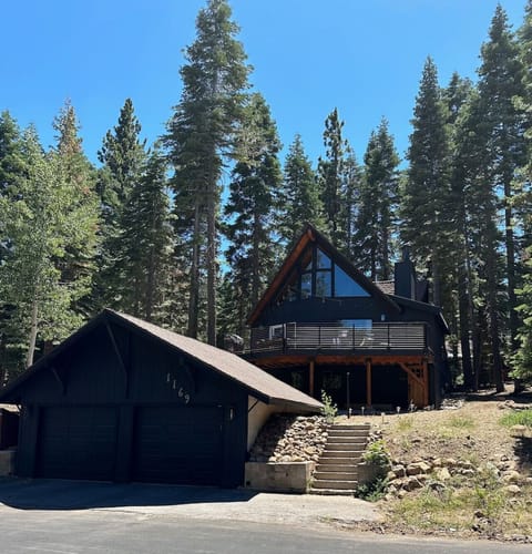 Garage for 2 cars, and small driveway to park 1-2 additional cars in summer only