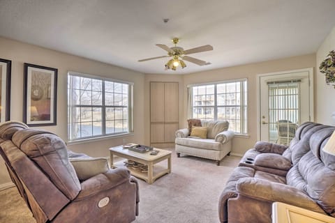 Branson Vacation Rental | 2BR | 2BA | 1,400 Sq Ft | 1 Step to Access