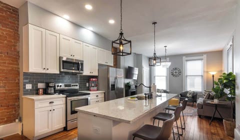 Fully Equipped Kitchen with Island