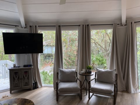 Nice Backdrop for TV Lounging!