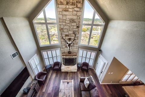 View from upstairs main house 