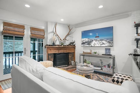 Living Room Electric Fireplace.  Netflix Included.