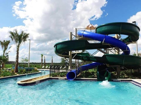 Club House Waterpark Slide