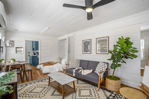 We welcome you to Historic Heights Artist Boho Bungalow. 