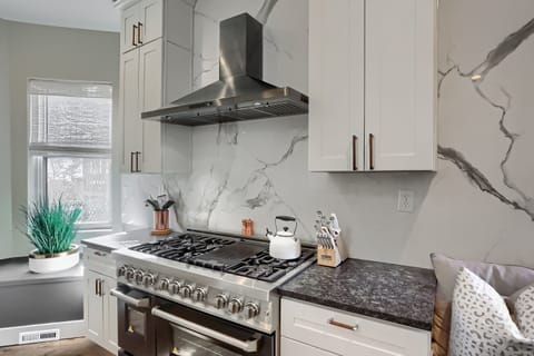 Experience Culinary Excellence with Our Top-of-the-Line Chef's Stove.