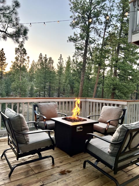 Pour your favorite drink and lose track of time while you enjoy the view. 
