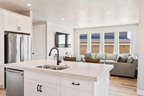 Kitchen + Living Area