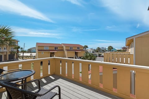 Soak up the sun on the deck