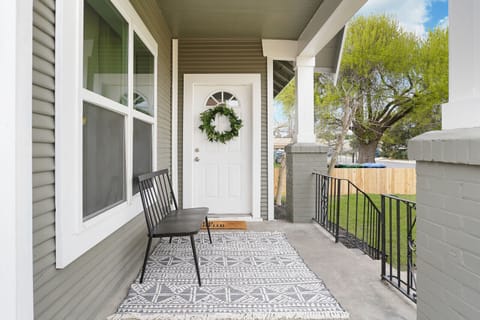 Step out onto our inviting outdoor patio at our property