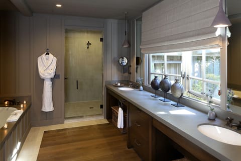 Hill House | Bathroom | Free toiletries, hair dryer, bathrobes, towels