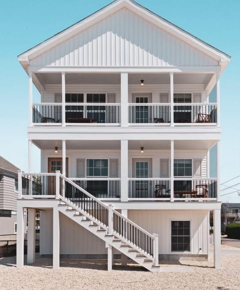 2 levels of outdoor living are the perfect spot to watch the sunset!