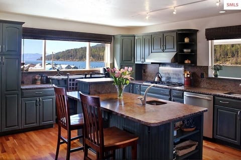 Incredible views for diners and cooks.