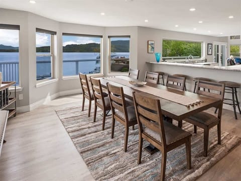 Beautiful expansive lake views from this home