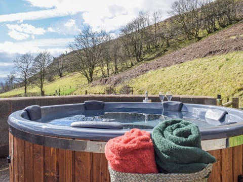 Hot tub | Blaen Y Cwm, Carno