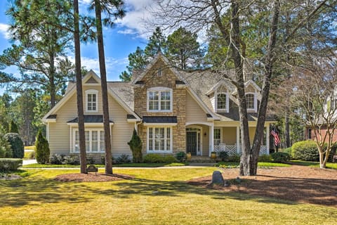 Pinehurst Vacation Rental | 4BR | 3.5BA | Stairs Required | 2,850 Sq Ft