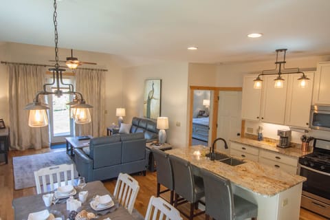 Open floor plan to keep everyone together...