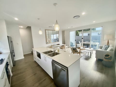 Down stair Living and Kitchen area