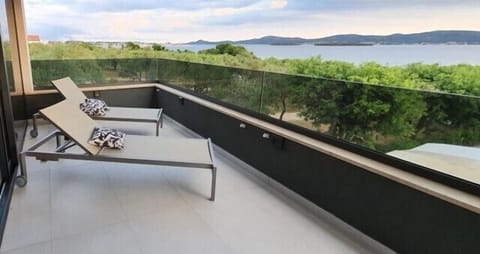 terrace of apartment