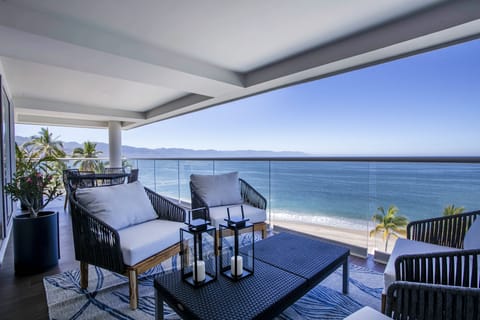Beautiful ocean view from your private patio