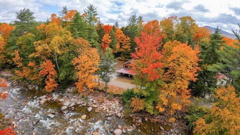 This riverside cabin feels like it leapt straight from the pages of a fairytale.