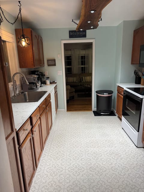 Galley style kitchen 