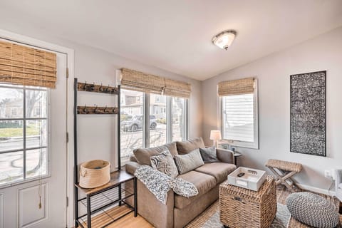 Belmar Vacation Rental | 1BR | 1BA | 500 Sq Ft | 2 Steps to Enter