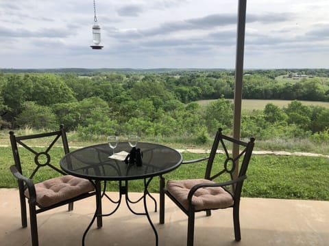 Fantastic views from the covered back patio..
