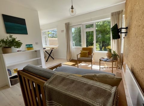 Airy open plan living area