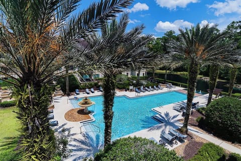 Balcony View to Pool