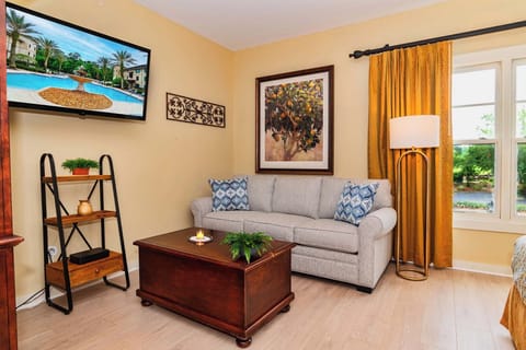 Sitting Area with 50 inch Smart TV