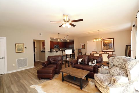 Living Area to Dining & Kitchen