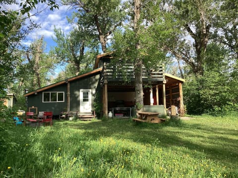 The cabin also known as The Roost