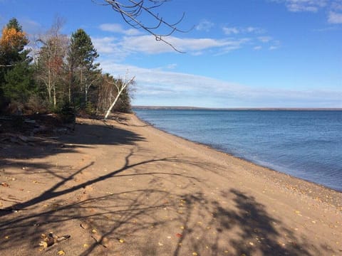 Over 200 Feet of Sand Beach