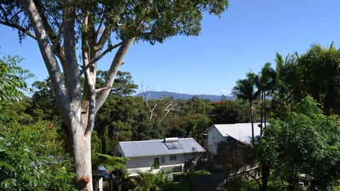 View from balcony.