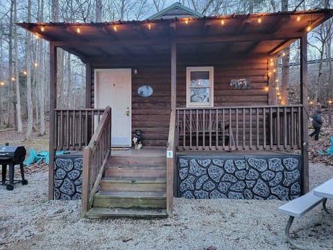 Charming View Cabin Facade