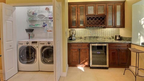 Laundry in Kitchen - 2nd Floor