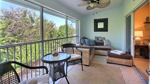 Screened-in Balcony off Living Room - 2nd Floor